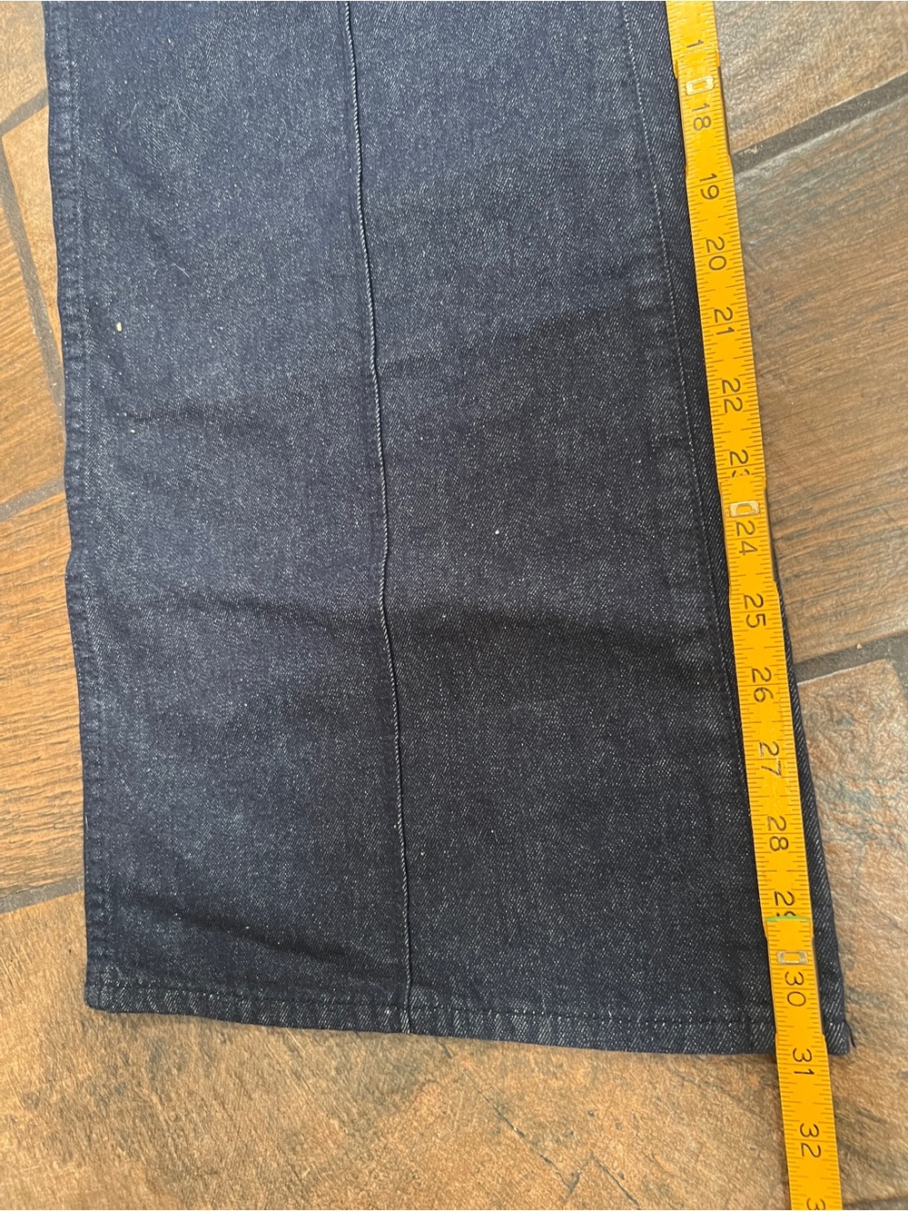 FREE SHIP - ROLLA'S Dark Indigo Studio Flare Jeans - Picture 7 of 8